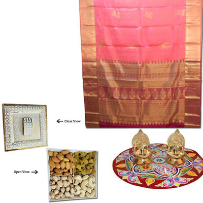 "Designer Beads Potli (Blue color) -12006-002 - Click here to View more details about this Product